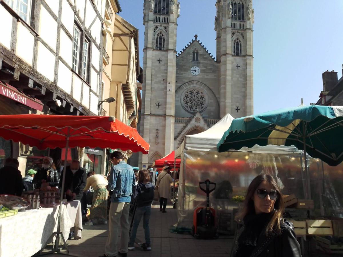 F2 30M2 - Vue Exceptionnelle Sur La Vieille Ville Chalon-sur-Saône Eksteriør billede