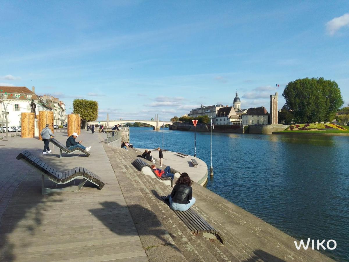 F2 30M2 - Vue Exceptionnelle Sur La Vieille Ville Chalon-sur-Saône Eksteriør billede